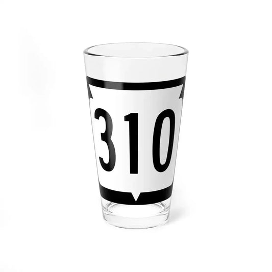 WIS 310 (Wisconsin) (Road Sign) Pint Glass 16oz 16oz - Go Mug Yourself
