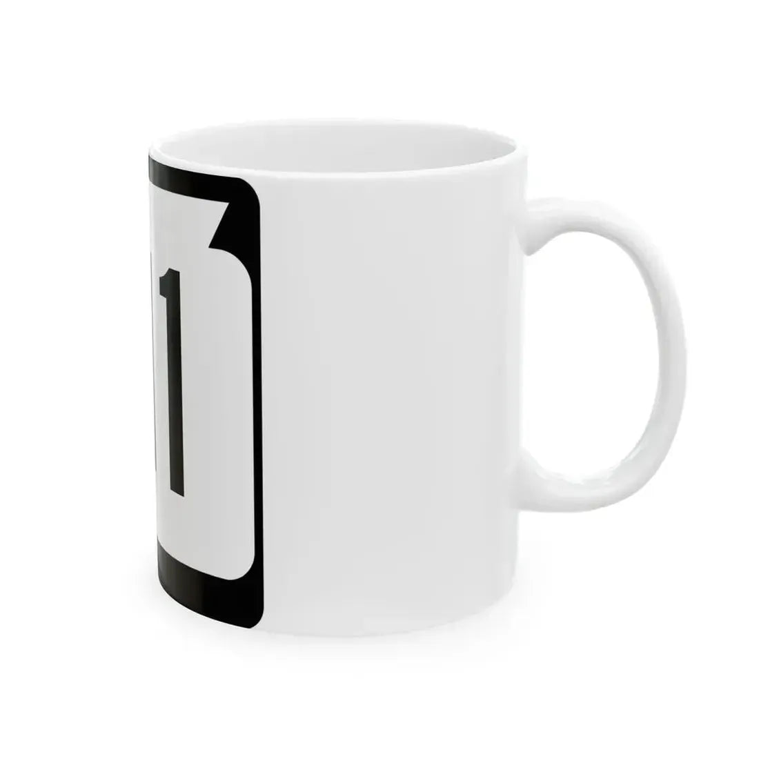 WIS 311 (Wisconsin) (Road Sign) White Coffee Mug - Go Mug Yourself
