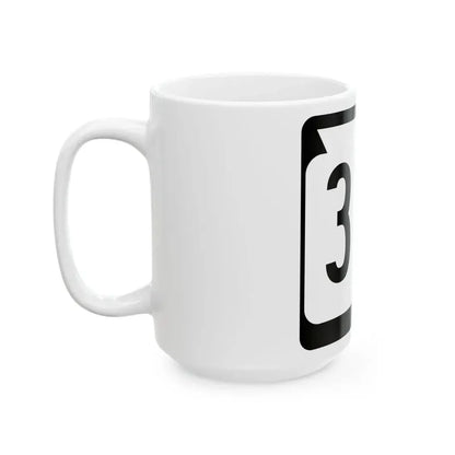 WIS 318 (Wisconsin) (Road Sign) White Coffee Mug - Go Mug Yourself