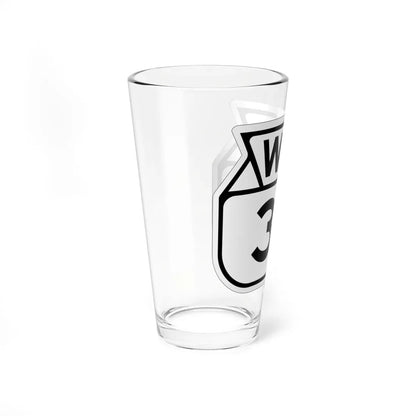 WIS 32 1949 (Wisconsin) (Road Sign) Pint Glass 16oz - Go Mug Yourself