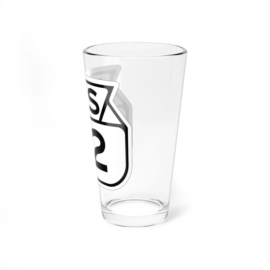 WIS 32 1949 (Wisconsin) (Road Sign) Pint Glass 16oz - Go Mug Yourself