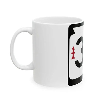 WIS 32 (Wisconsin) (Road Sign) White Coffee Mug - Go Mug Yourself