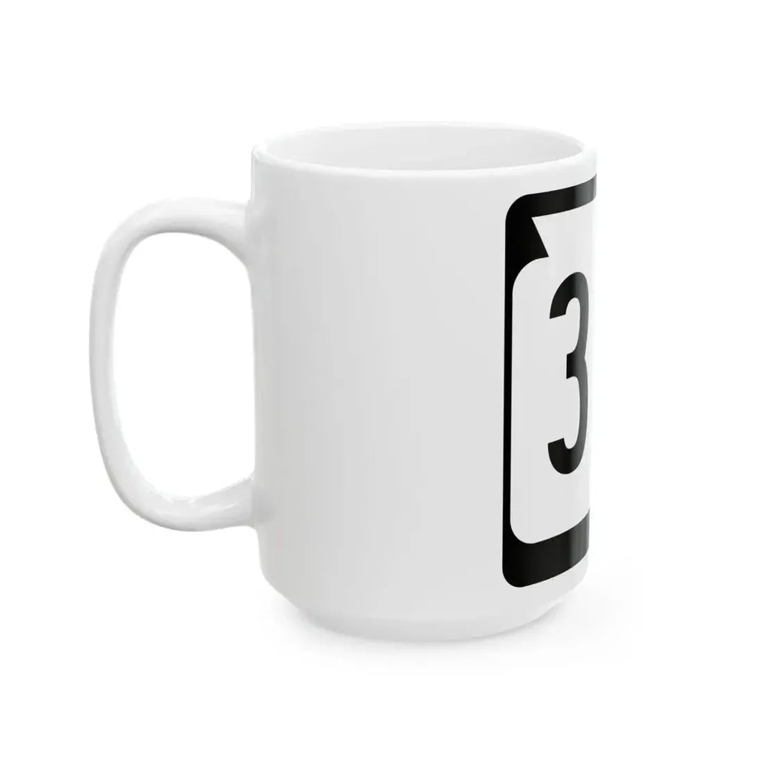 WIS 351 (Wisconsin) (Road Sign) White Coffee Mug - Go Mug Yourself