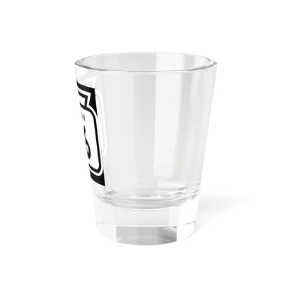 WIS 36 1958 (Wisconsin) (Road Sign) Shot Glass 1.5oz - Go Mug Yourself