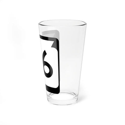 WIS 36 (Wisconsin) (Road Sign) Pint Glss 16oz - Go Mug Yourself