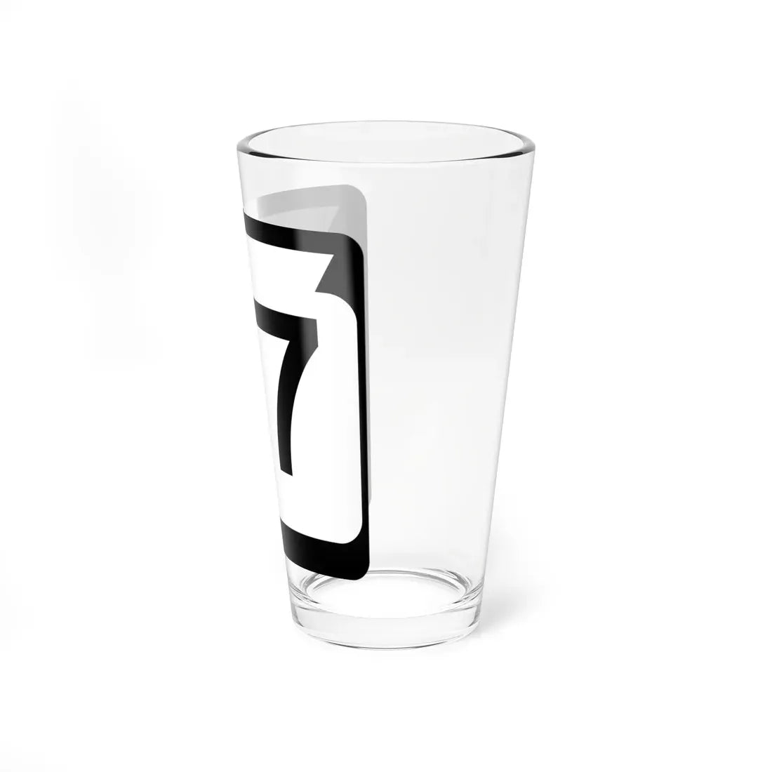 WIS 37 (Wisconsin) (Road Sign) Pint Glass 16oz - Go Mug Yourself