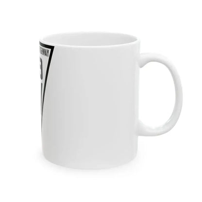 WIS 39 1919 (Wisconsin) (Road Sign) White Coffee Mug - Go Mug Yourself