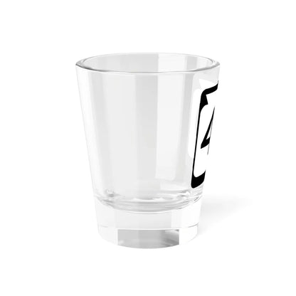 WIS 40 (Wisconsin) (Road Sign) Shot Glass 1.5oz - Go Mug Yourself