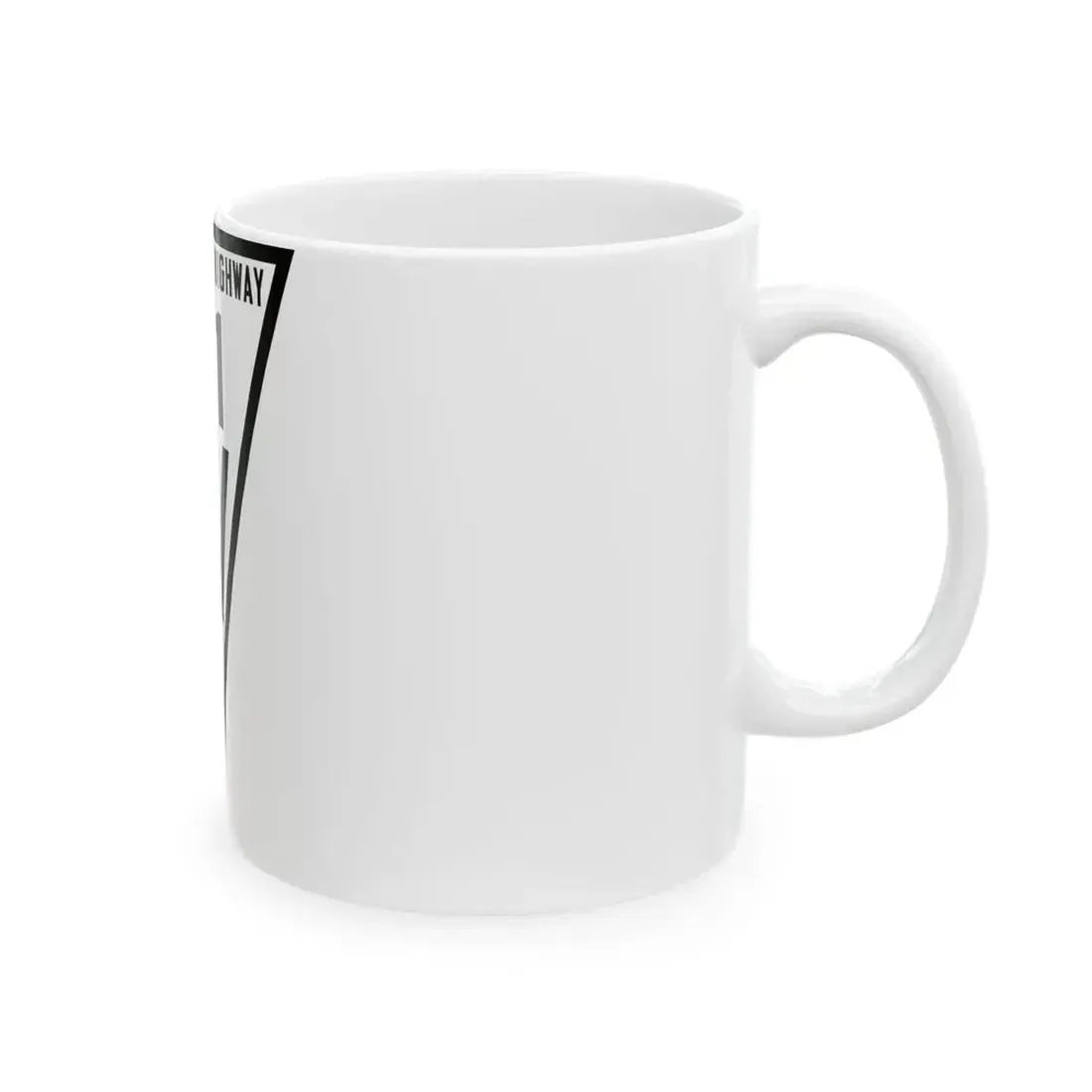 WIS 41 1919 (Wisconsin) (Road Sign) White Coffee Mug - Go Mug Yourself