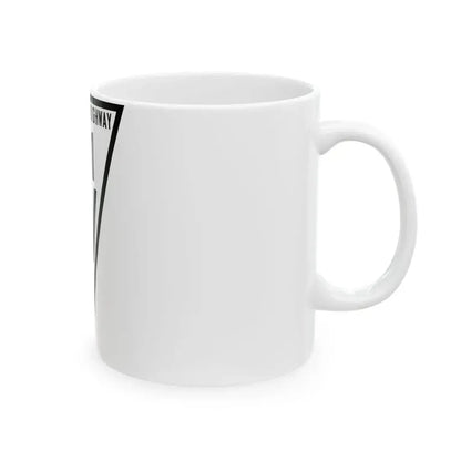 WIS 41 1919 (Wisconsin) (Road Sign) White Coffee Mug - Go Mug Yourself