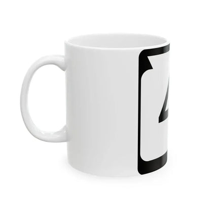 WIS 41 (Wisconsin) (Road Sign) White Coffee Mug - Go Mug Yourself