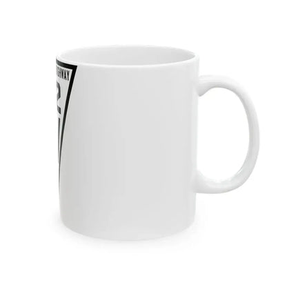 WIS 42 1919 (Wisconsin) (Road Sign) White Coffee Mug - Go Mug Yourself
