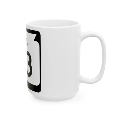 WIS 43 1970 (Wisconsin) (Road Sign) White Coffee Mug - Go Mug Yourself