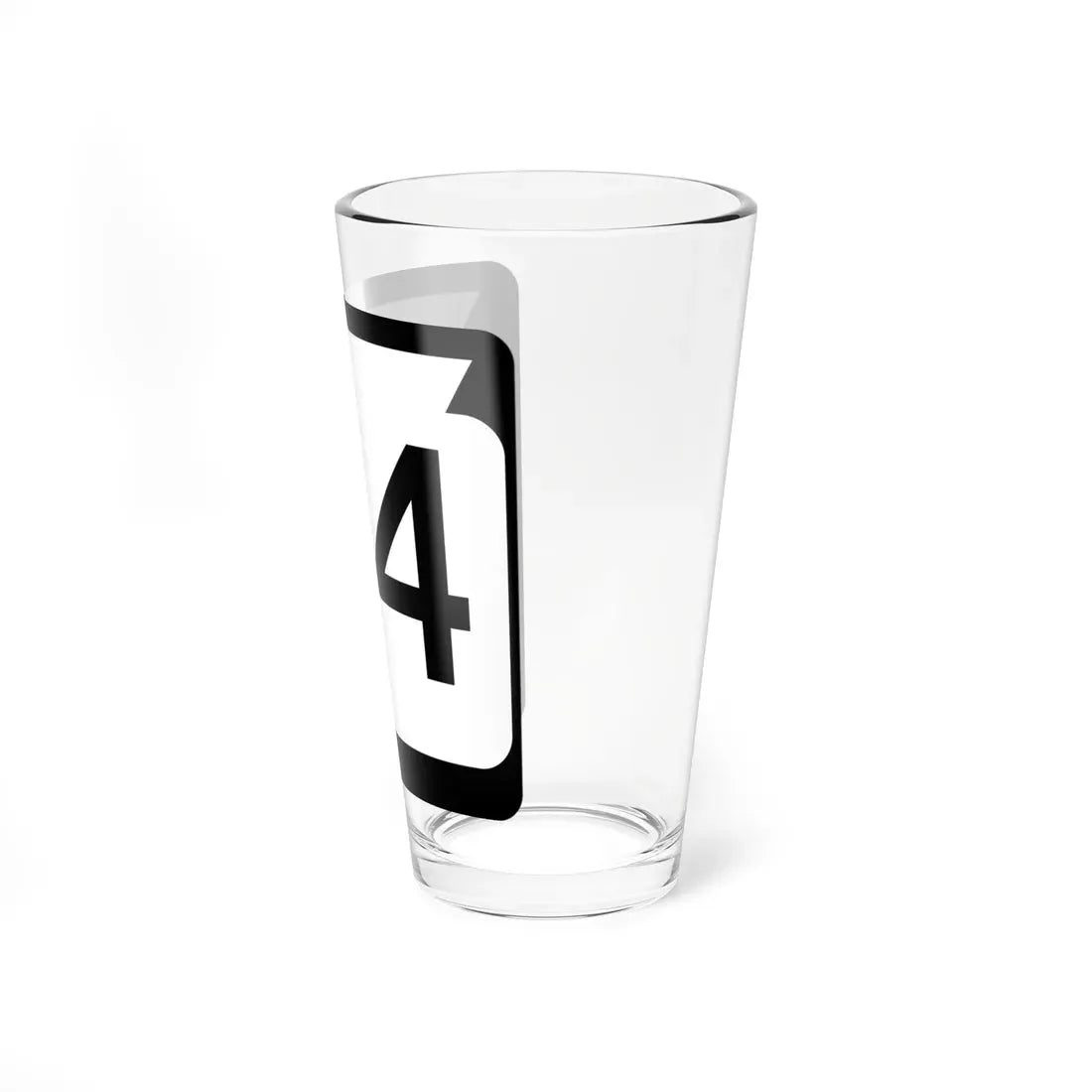 WIS 44 (Wisconsin) (Road Sign) Pint Glass 16oz - Go Mug Yourself