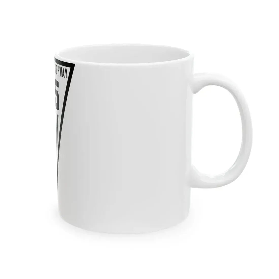 WIS 45 1919 (Wisconsin) (Road Sign) White Coffee Mug - Go Mug Yourself