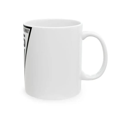 WIS 45 1919 (Wisconsin) (Road Sign) White Coffee Mug - Go Mug Yourself