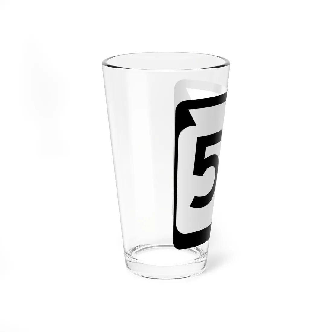 WIS 50 (Wisconsin) (Road Sign) Pint Glss 16oz - Go Mug Yourself