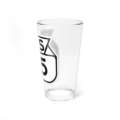 WIS 55 1949 (Wisconsin) (Road Sign) Pint Glass 16oz - Go Mug Yourself
