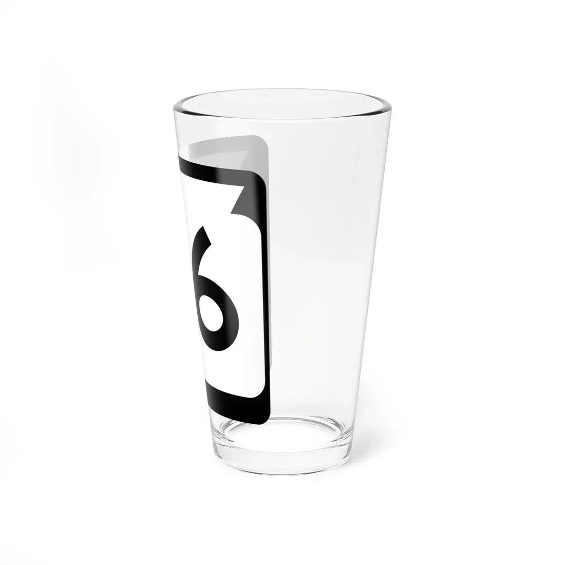 WIS 66 (Wisconsin) (Road Sign) Pint Glass 16oz - Go Mug Yourself