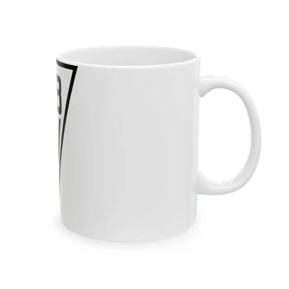 WIS 68 1927 (Wisconsin) (Road Sign) White Coffee Mug - Go Mug Yourself