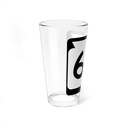 WIS 69 (Wisconsin) (Road Sign) Pint Glass 16oz - Go Mug Yourself