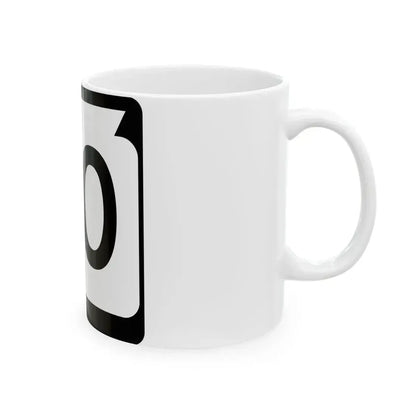 WIS 70 (Wisconsin) (Road Sign) White Coffee Mug - Go Mug Yourself