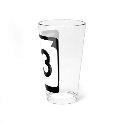 WIS 73 (Wisconsin) (Road Sign) Pint Glass 16oz - Go Mug Yourself