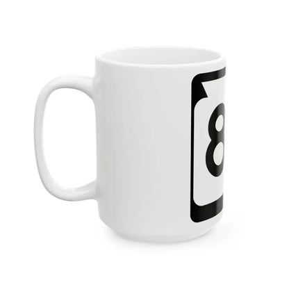 WIS 80 (Wisconsin) (Road Sign) White Coffee Mug - Go Mug Yourself