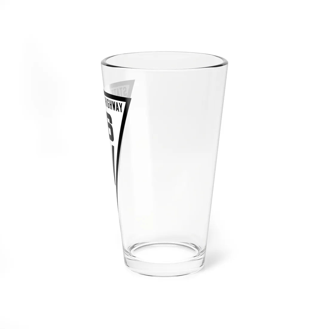 WIS 86 1919 (Wisconsin) (Road Sign) Pint Glss 16oz - Go Mug Yourself