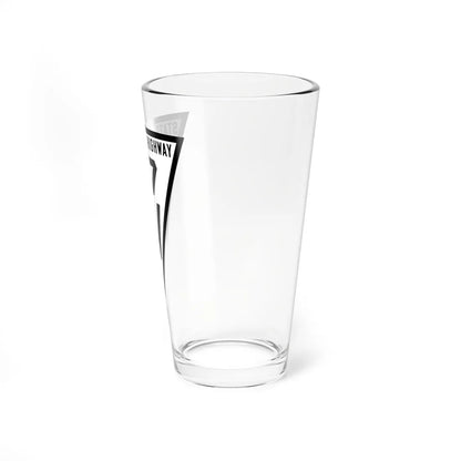 WIS 87 1919 (Wisconsin) (Road Sign) Pint Glass 16oz - Go Mug Yourself