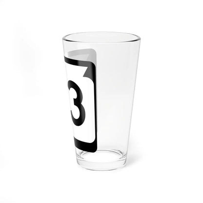 WIS 93 (Wisconsin) (Road Sign) Pint Glass 16oz - Go Mug Yourself