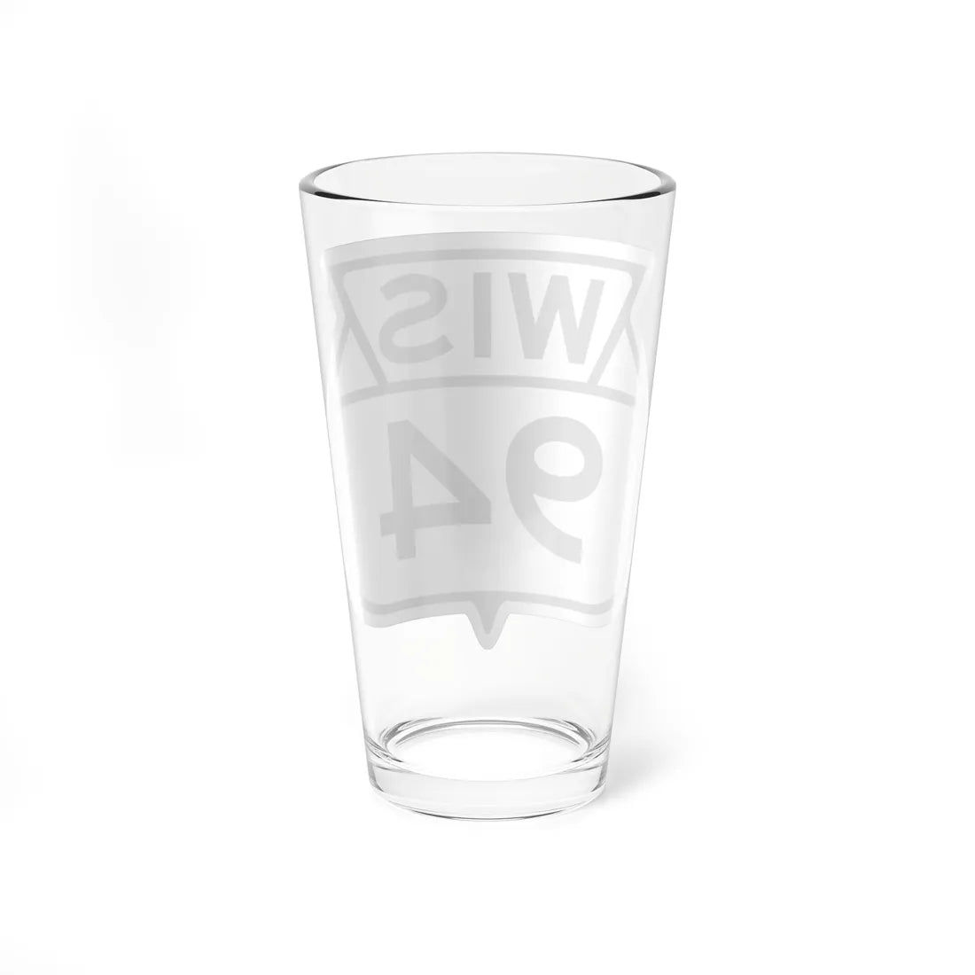 WIS 94 1949 (Wisconsin) (Road Sign) Pint Glass 16oz - Go Mug Yourself
