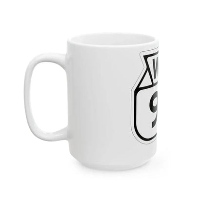 WIS 94 1949 (Wisconsin) (Road Sign) White Coffee Mug - Go Mug Yourself