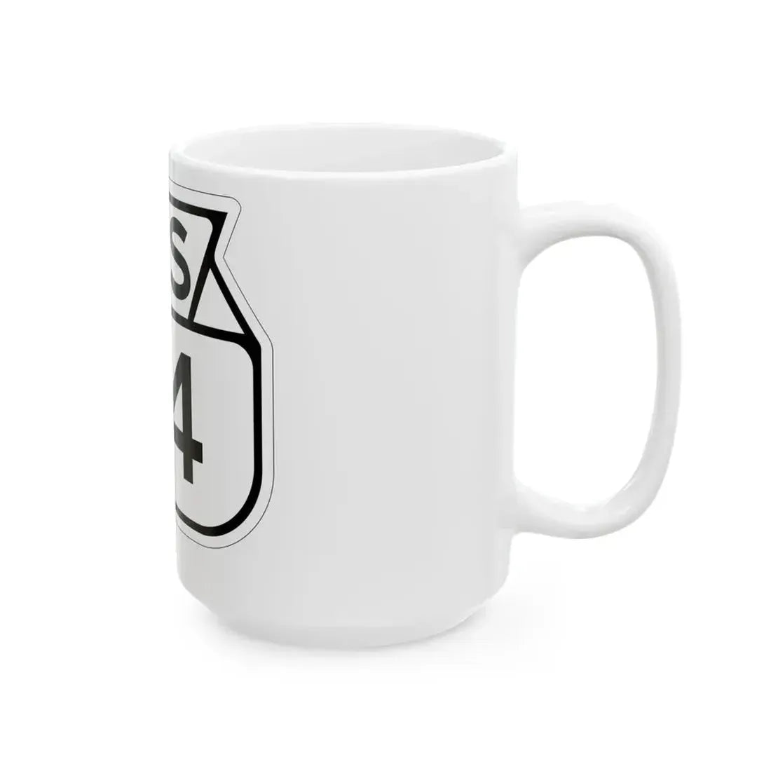 WIS 94 1949 (Wisconsin) (Road Sign) White Coffee Mug - Go Mug Yourself