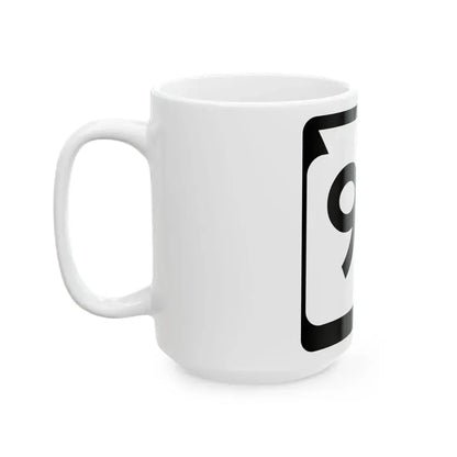 WIS 94 (Wisconsin) (Road Sign) White Coffee Mug - Go Mug Yourself