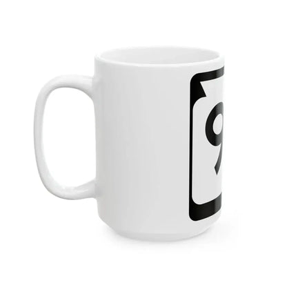 WIS 99 (Wisconsin) (Road Sign) White Coffee Mug - Go Mug Yourself