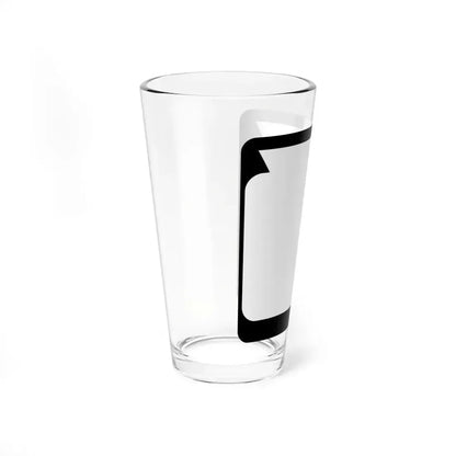 WIS blank (Wisconsin) (Road Sign) Pint Glass 16oz - Go Mug Yourself