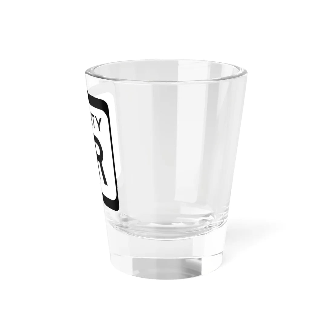 WIS County DR (Wisconsin) (Road Sign) Shot Glass 1.5oz - Go Mug Yourself