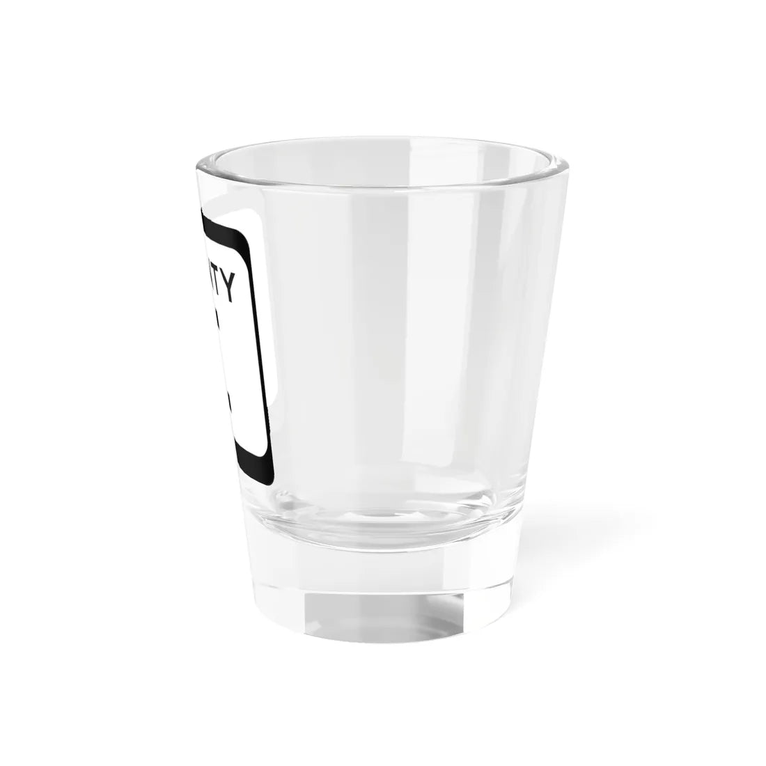 WIS County E (Wisconsin) (Road Sign) Shot Glass 1.5oz - Go Mug Yourself