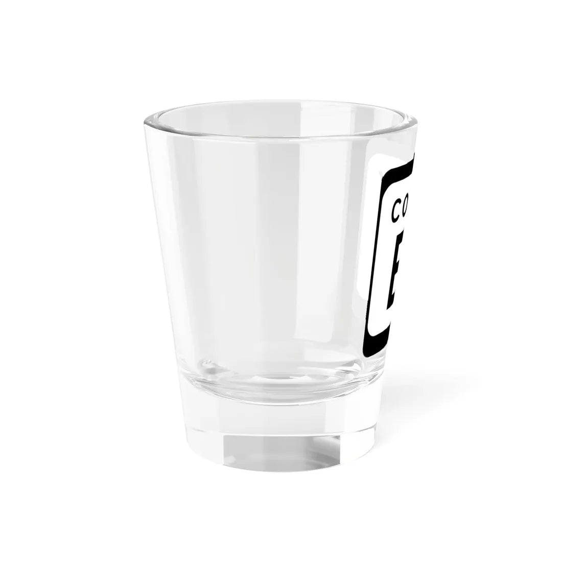 WIS County EE (Wisconsin) (Road Sign) Shot Glass 1.5oz - Go Mug Yourself