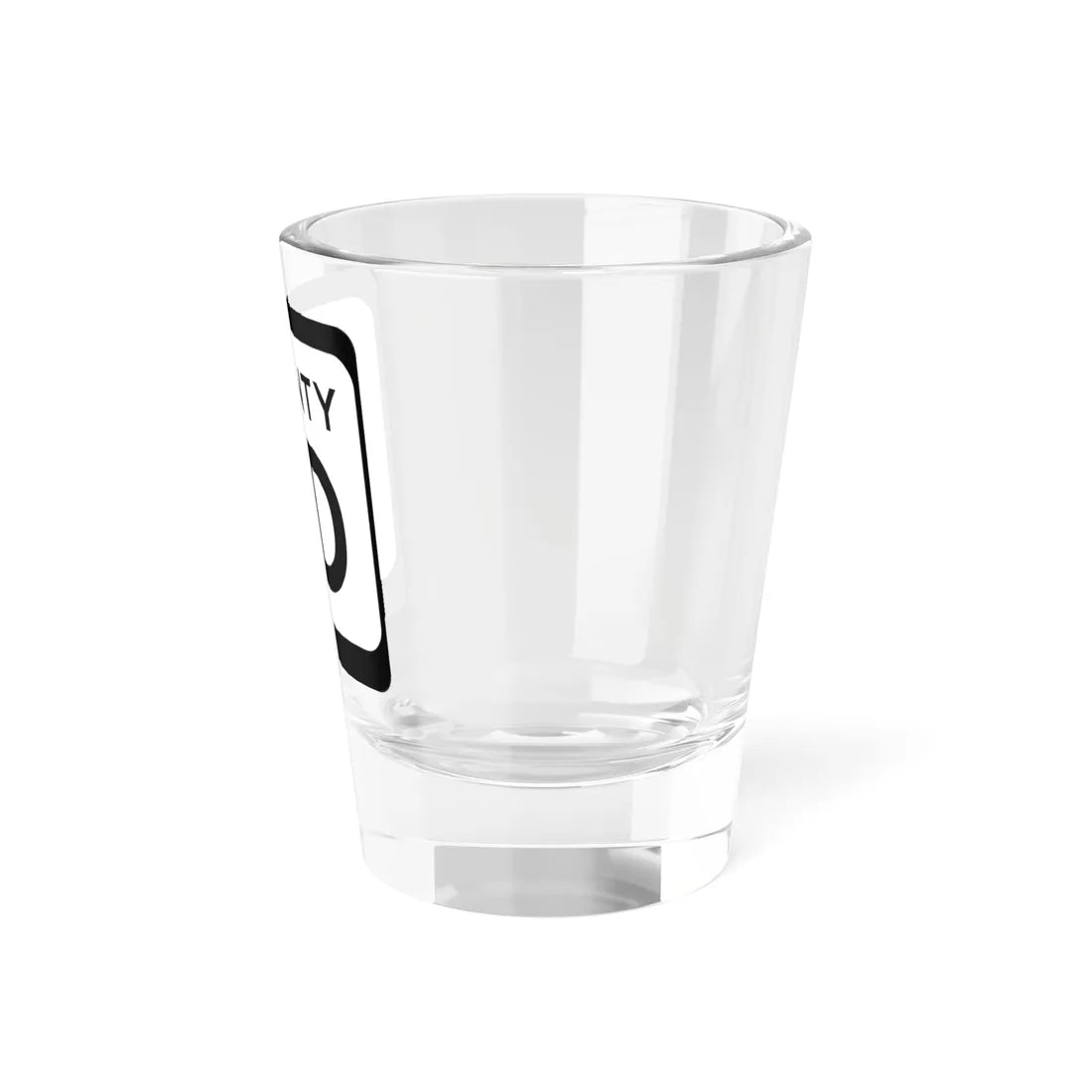 WIS County FD (Wisconsin) (Road Sign) Shot Glass 1.5oz - Go Mug Yourself