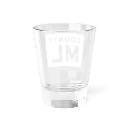 WIS County ML (Wisconsin) (Road Sign) Shot Glass 1.5oz - Go Mug Yourself