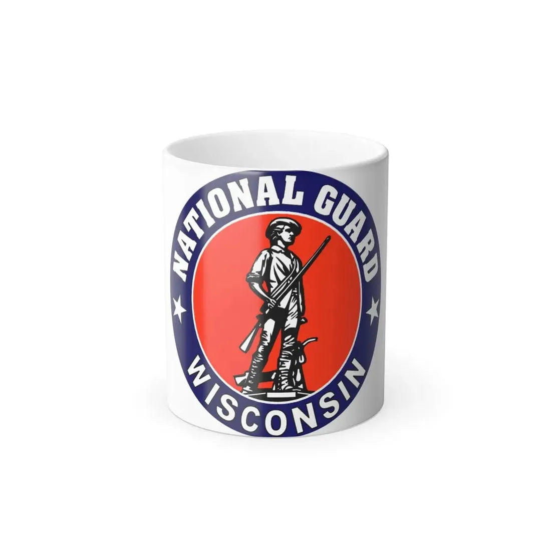 Wisconsin National Guard - Color Changing Coffee Mug 11oz - Go Mug Yourself