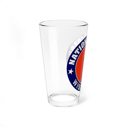 Wisconsin National Guard - Pint Glass 16oz-Go Mug Yourself