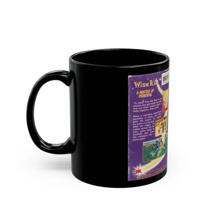 WISH KID A MATTER OF PRINCIPAL (VHS COVER) - Black Coffee Mug-Go Mug Yourself