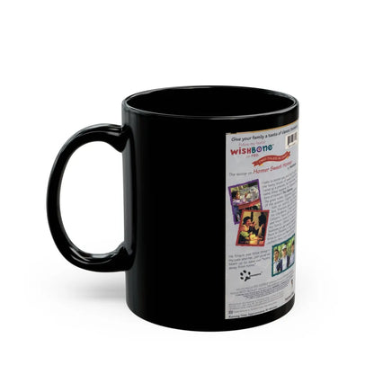 WISHBONE HOMER SWEET HOMER (VHS COVER) - Black Coffee Mug-Go Mug Yourself