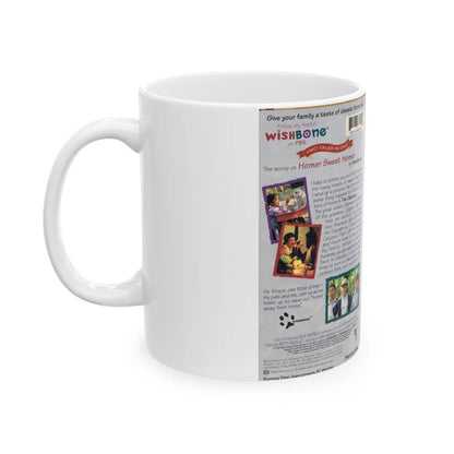 WISHBONE HOMER SWEET HOMER (VHS COVER) - White Coffee Mug-Go Mug Yourself