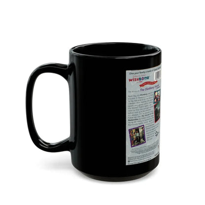 WISHBONE THE SLOBBERY HOUND (VHS COVER) - Black Coffee Mug - Go Mug Yourself