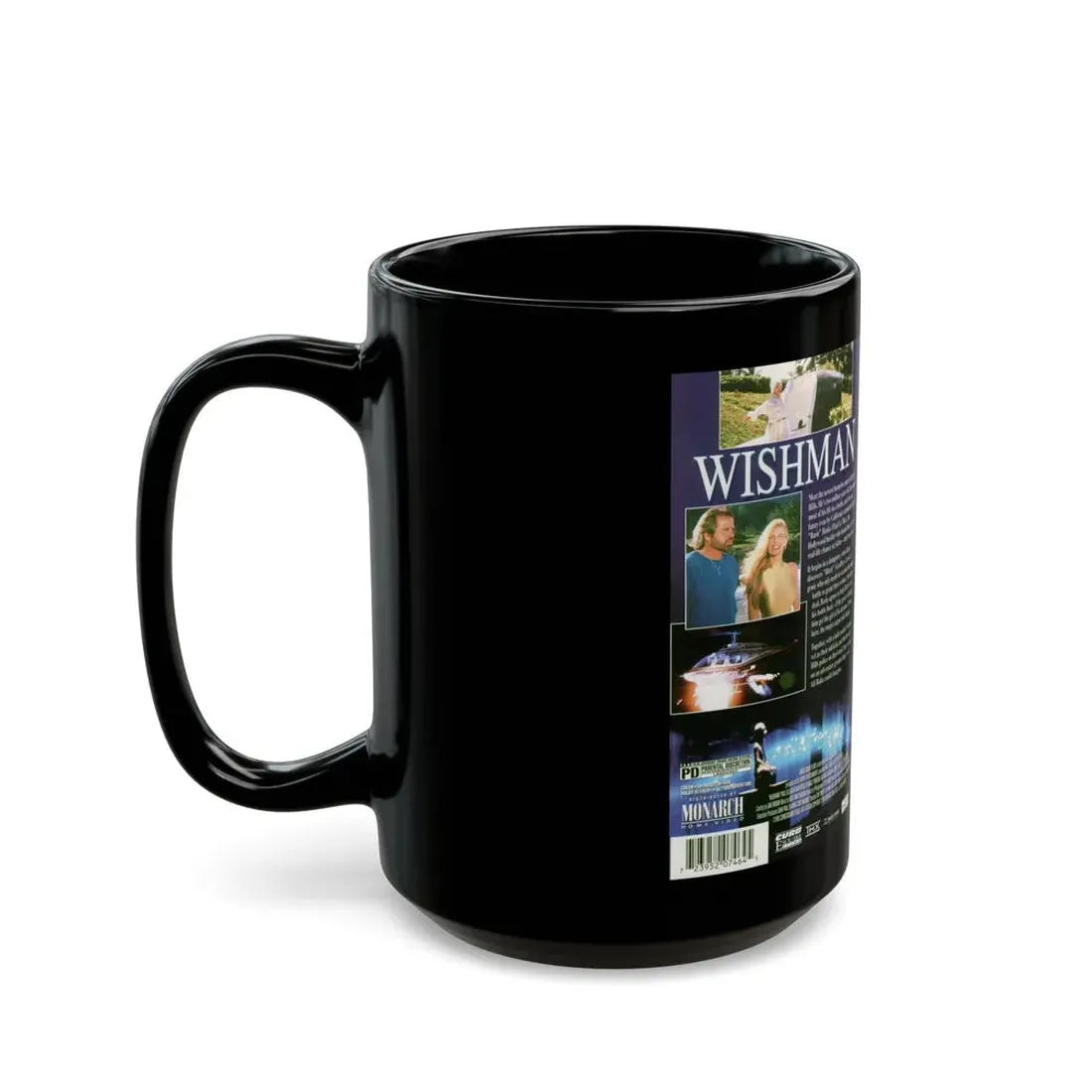 WISHMAN (VHS COVER) - Black Coffee Mug - Go Mug Yourself