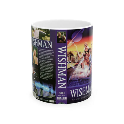 WISHMAN (VHS COVER) - White Coffee Mug-11oz-Go Mug Yourself